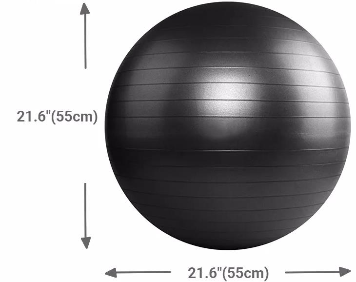 Bola de ginástica para ioga: criando curvas corporais perfeitas