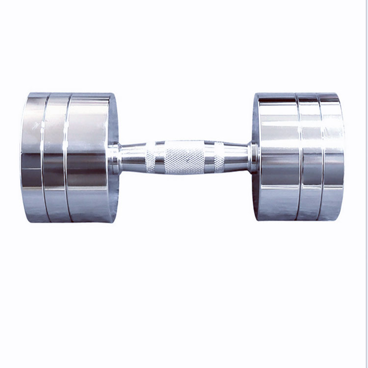 Dumbbells ajustáveis ​​em aço inoxidável - um novo tipo de equipamento de fitness