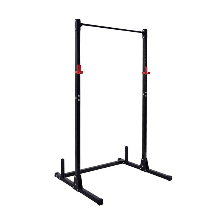 Wellshow Sport Barbell Power Rack Suporte de Exercício Power Squat Rack Suporte de Halterofilismo Barra de Pull Up Bar Bench Curl Suporte de Peso